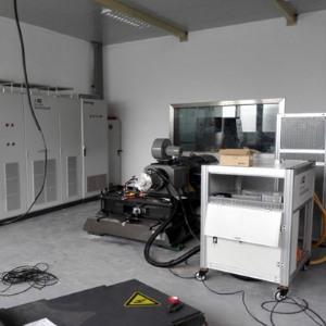 Three-conductor motor test bench